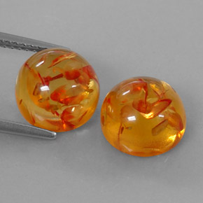 Achetez naturel ct orange ambre gems, transparent, en provenance pologne chez gemselect. en stock, livraison internationale!