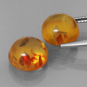 Achetez naturel ct orange ambre gems, transparent, en provenance pologne chez gemselect. en stock, livraison internationale!