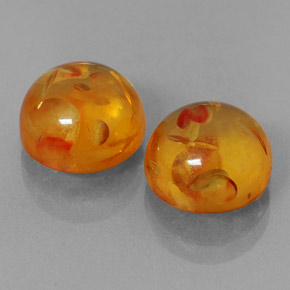 Achetez naturel ct orange ambre gems, transparent, en provenance pologne chez gemselect. en stock, livraison internationale!
