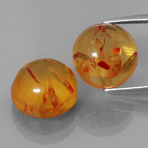 Achetez naturel ct orange ambre gems, transparent, en provenance pologne chez gemselect. en stock, livraison internationale!