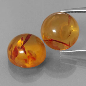 Achetez naturel ct orange ambre gems, transparent, en provenance pologne chez gemselect. en stock, livraison internationale!