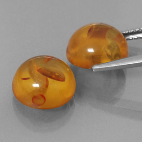 Achetez naturel ct orange ambre gems, transparent, en provenance pologne chez gemselect. en stock, livraison internationale!