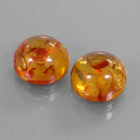 Achetez naturel ct orange ambre gems, transparent, en provenance pologne chez gemselect. en stock, livraison internationale!