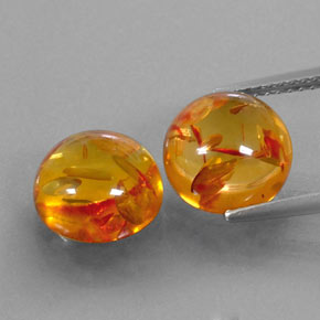 Achetez naturel ct orange ambre gems, transparent, en provenance pologne chez gemselect. en stock, livraison internationale!