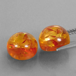 Achetez naturel ct orange ambre gems, transparent, en provenance pologne chez gemselect. en stock, livraison internationale!