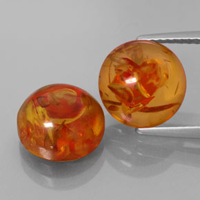 Achetez naturel ct orange ambre gems, transparent, en provenance pologne chez gemselect. en stock, livraison internationale!