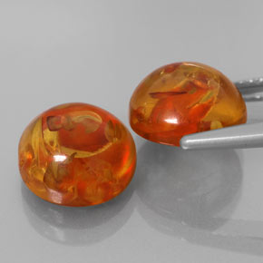 Achetez naturel ct orange ambre gems, transparent, en provenance pologne chez gemselect. en stock, livraison internationale!