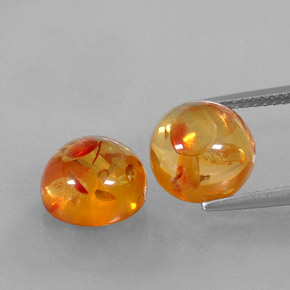 Achetez naturel ct orange ambre gems, transparent, en provenance pologne chez gemselect. en stock, livraison internationale!