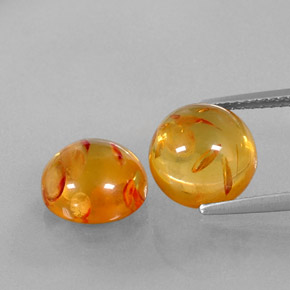 Achetez naturel ct orange ambre gems, transparent, en provenance pologne chez gemselect. en stock, livraison internationale!