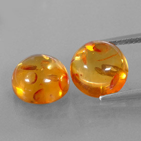 Achetez naturel ct orange ambre gems, transparent, en provenance pologne chez gemselect. en stock, livraison internationale!