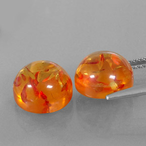 Achetez naturel ct orange ambre gems, transparent, en provenance pologne chez gemselect. en stock, livraison internationale!