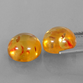 Achetez naturel ct orange ambre gems, transparent, en provenance pologne chez gemselect. en stock, livraison internationale!