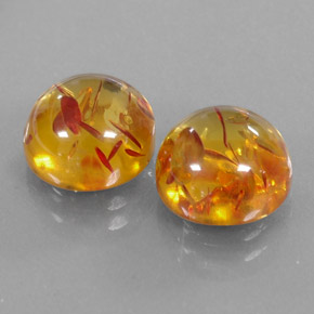 Achetez naturel ct orange ambre gems, transparent, en provenance pologne chez gemselect. en stock, livraison internationale!
