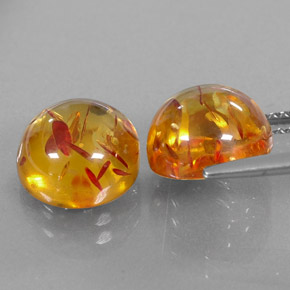 Achetez naturel ct orange ambre gems, transparent, en provenance pologne chez gemselect. en stock, livraison internationale!