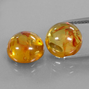 Achetez naturel ct orange ambre gems, transparent, en provenance pologne chez gemselect. en stock, livraison internationale!