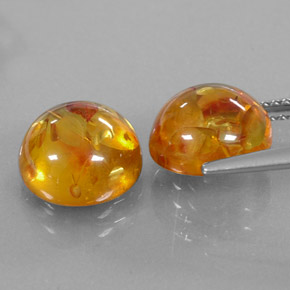 Achetez naturel ct orange ambre gems, transparent, en provenance pologne chez gemselect. en stock, livraison internationale!