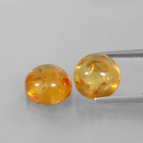Achetez naturel ct orange ambre gems, transparent, en provenance pologne chez gemselect. en stock, livraison internationale!