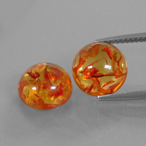 Achetez naturel ct orange ambre gems, transparent, en provenance pologne chez gemselect. en stock, livraison internationale!