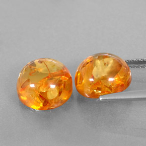Achetez naturel ct orange ambre gems, transparent, en provenance pologne chez gemselect. en stock, livraison internationale!