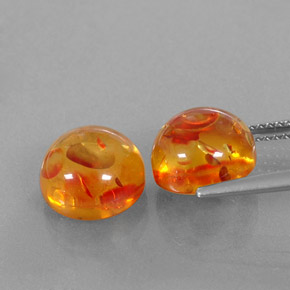 Achetez naturel ct orange ambre gems, transparent, en provenance pologne chez gemselect. en stock, livraison internationale!
