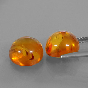 Achetez naturel ct orange ambre gems, transparent, en provenance pologne chez gemselect. en stock, livraison internationale!