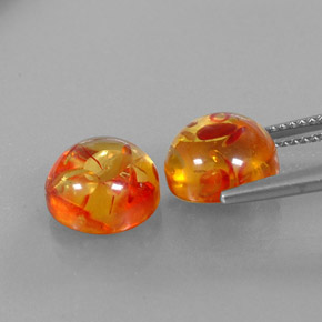 Achetez naturel ct orange ambre gems, transparent, en provenance pologne chez gemselect. en stock, livraison internationale!