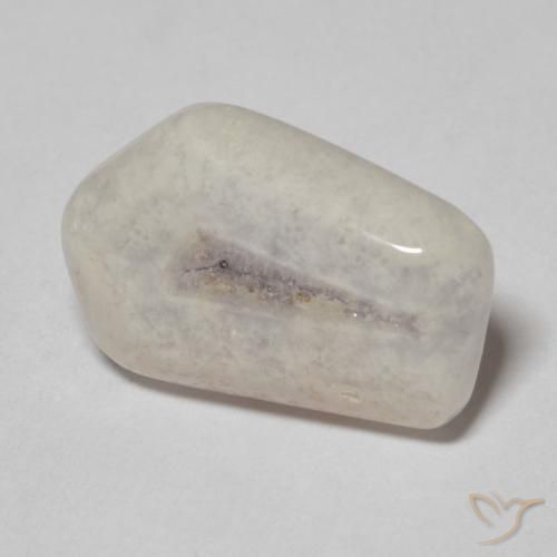 Tranche de géode d'améthyste Multicolore naturelle Fantaisie, 8.15 ct, Transparent