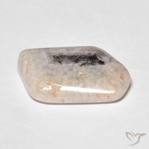 Tranche de géode d'améthyste Multicolore naturelle Fantaisie, 8.02 ct, Transparent