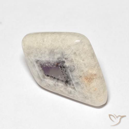 Tranche de géode d'améthyste Multicolore naturelle Fantaisie, 9.47 ct, Transparent