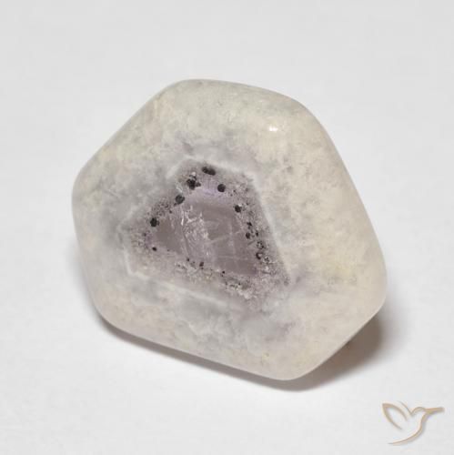 Tranche de géode d'améthyste Multicolore naturelle Fantaisie, 6.24 ct, Transparent