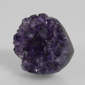 Géode d'améthyste Violet naturelle Forme fantaisie, 97.19 ct, Opaque