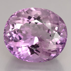 Améthyste violet naturelle coupe ovale, 11,57 ct, VVS