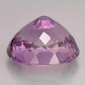 Améthyste violet naturelle coupe ovale, 11,57 ct, VVS