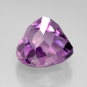 Améthyste violet naturelle en forme de poire, 5,54 ct, VS-SI