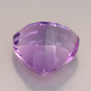 Améthyste violet naturelle trillion, 4,65 ct, VVS