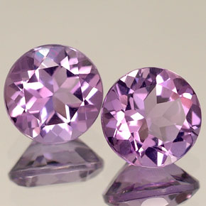 Achetez naturel ct violet améthyste gems, coupe roude, en provenance uruguay chez gemselect. en stock, livraison internationale!