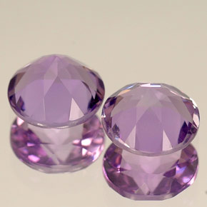 Achetez naturel ct violet améthyste gems, coupe roude, en provenance uruguay chez gemselect. en stock, livraison internationale!