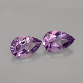 Achetez naturel ct violet améthyste gems, en forme de poire, en provenance brésil chez gemselect. en stock, livraison internationale!