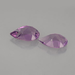Achetez naturel ct violet améthyste gems, en forme de poire, en provenance brésil chez gemselect. en stock, livraison internationale!