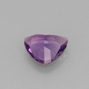 Améthyste violet naturelle trillion, 1,36 ct, VVS