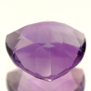Améthyste violet naturelle trillion, 1,58 ct, VVS-VS