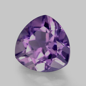 Améthyste Violet naturelle Trillion, 3.30 ct, VS