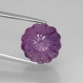 Améthyste violet naturelle transparent, 20,02 ct, transparent / translucide