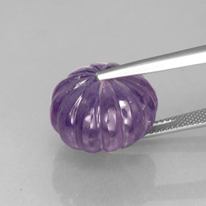 Améthyste violet naturelle transparent, 21,93 ct, transparent / translucide