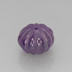Améthyste violet naturelle transparent, 16,95 ct, transparent / translucide