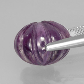 Améthyste violet naturelle transparent, 14,70 ct, transparent / translucide