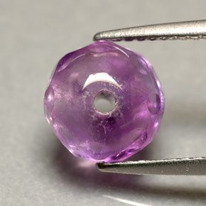 Améthyste violet naturelle transparent, 2,83 ct, transparent / translucide
