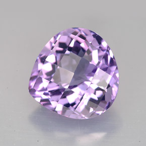 Améthyste violet naturelle en forme de poire, 8,58 ct, VVS