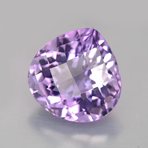 Améthyste violet naturelle en forme de poire, 8,58 ct, VVS