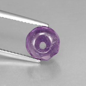 Améthyste violet naturelle transparent, 2,63 ct, transparent / translucide